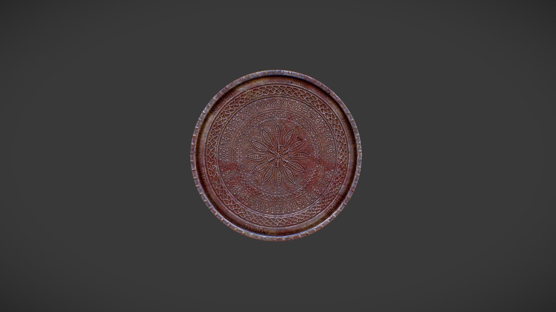 Old Metal Medallion