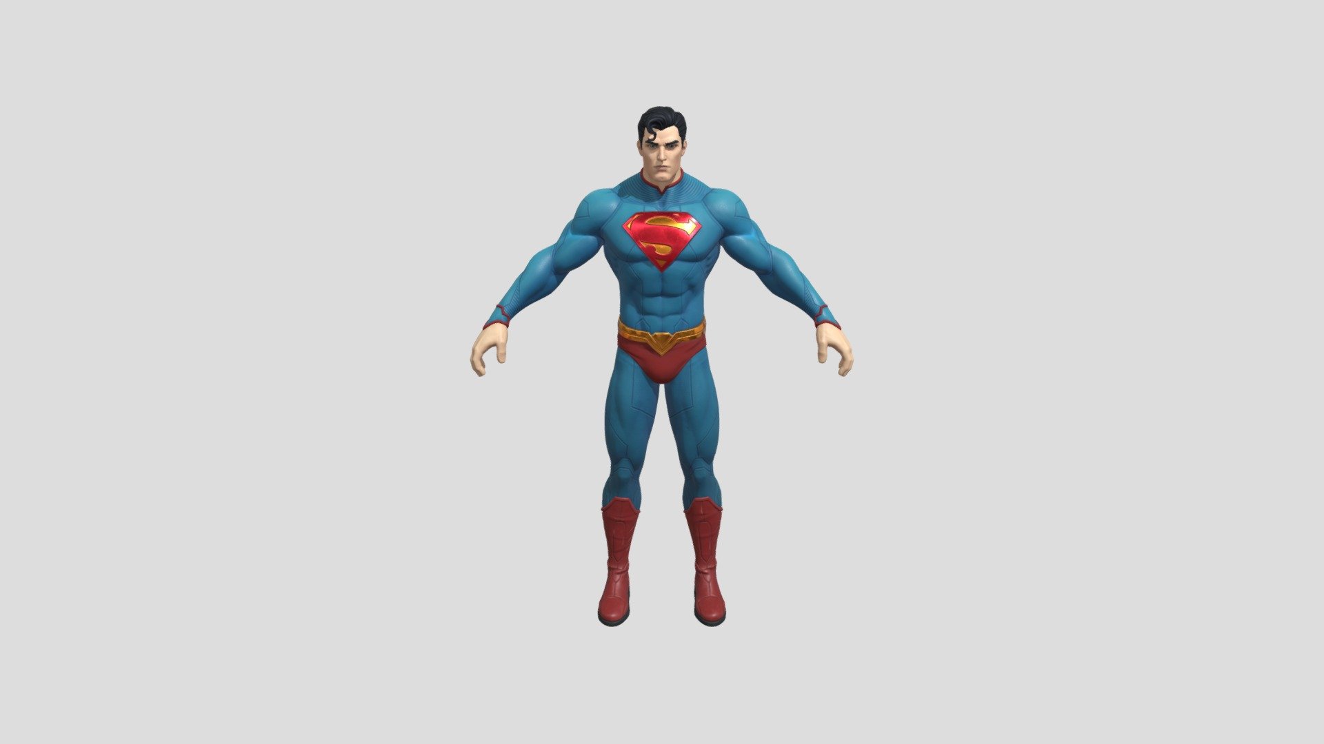 Superman - Download Free 3D model by TheSitthikorn (@TheSitthikorn)  [dec56e5]