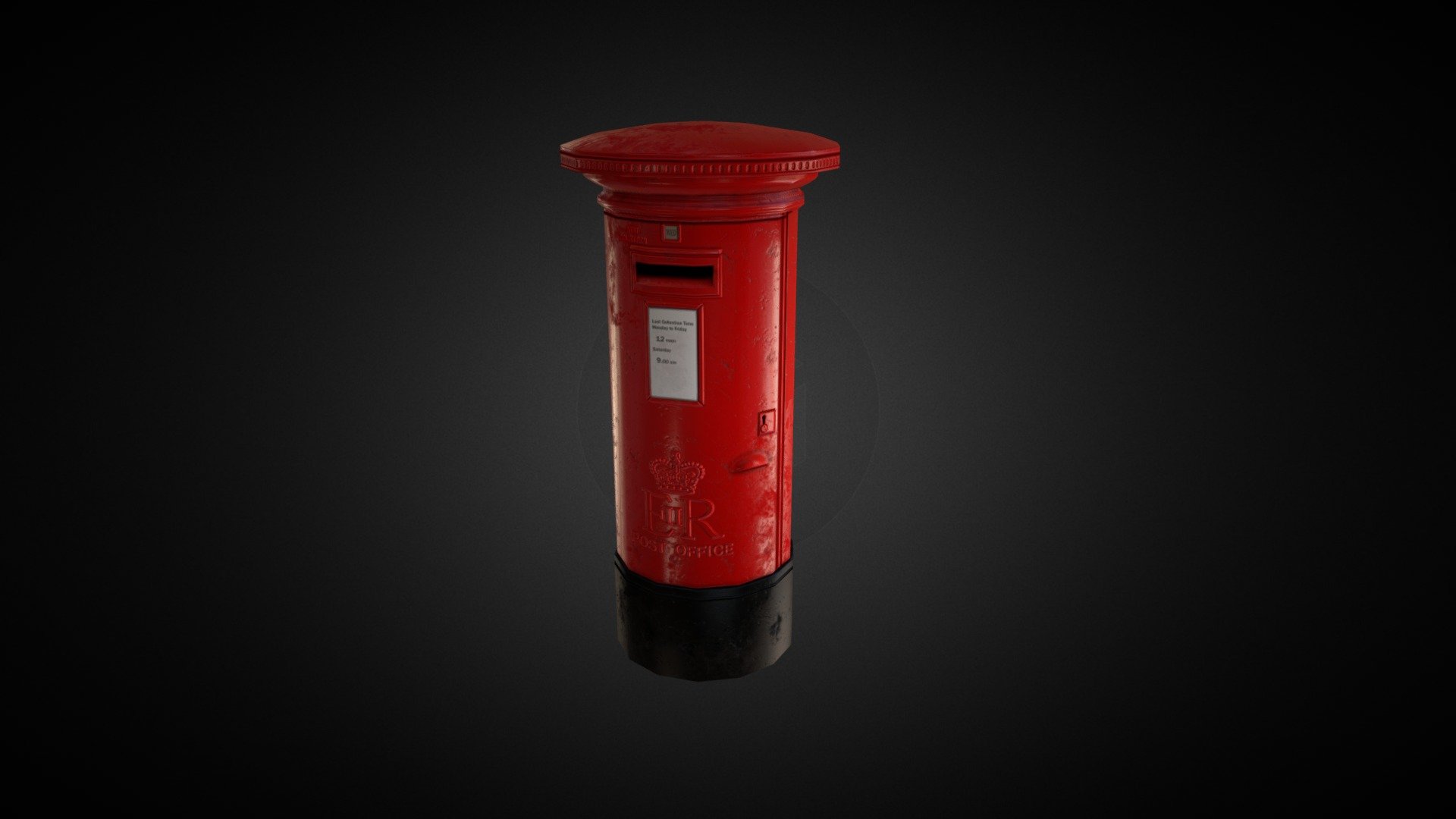 Mailbox UK - 3D model by Łukasz Szczerba (@lukaszszczerba) [dec5ba4 ...