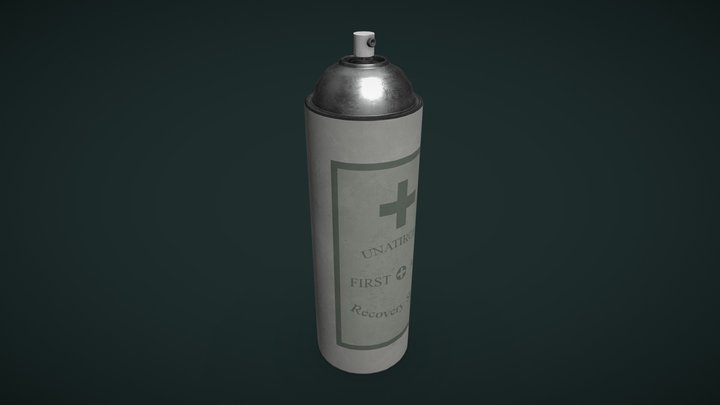 First Aid Spray - Resident Evil 3D Model