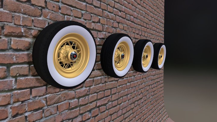 Spare Tire 3D Model