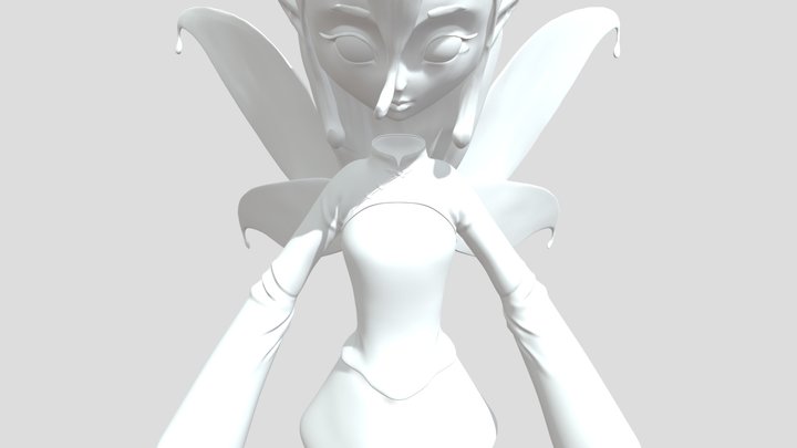 Fairy Character 3D Model