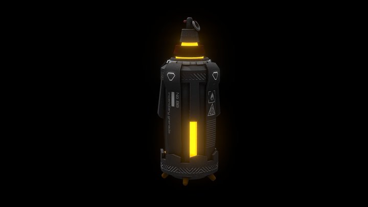 Incendiary grenade 3D Model