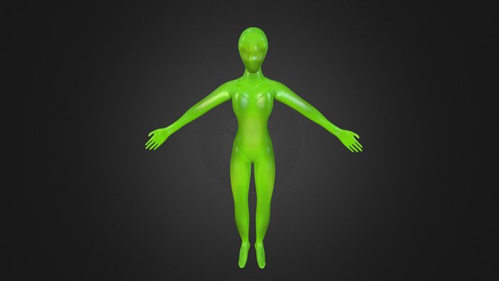 Human Zbrush Nv3 3D Model