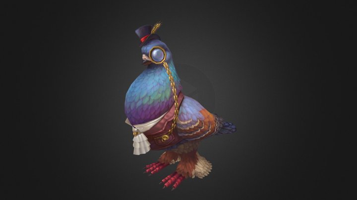 Mr_Pigeon 3D Model