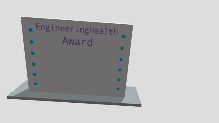 Award 3D Model