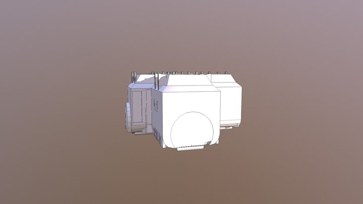Hallwayblock3 3D Model