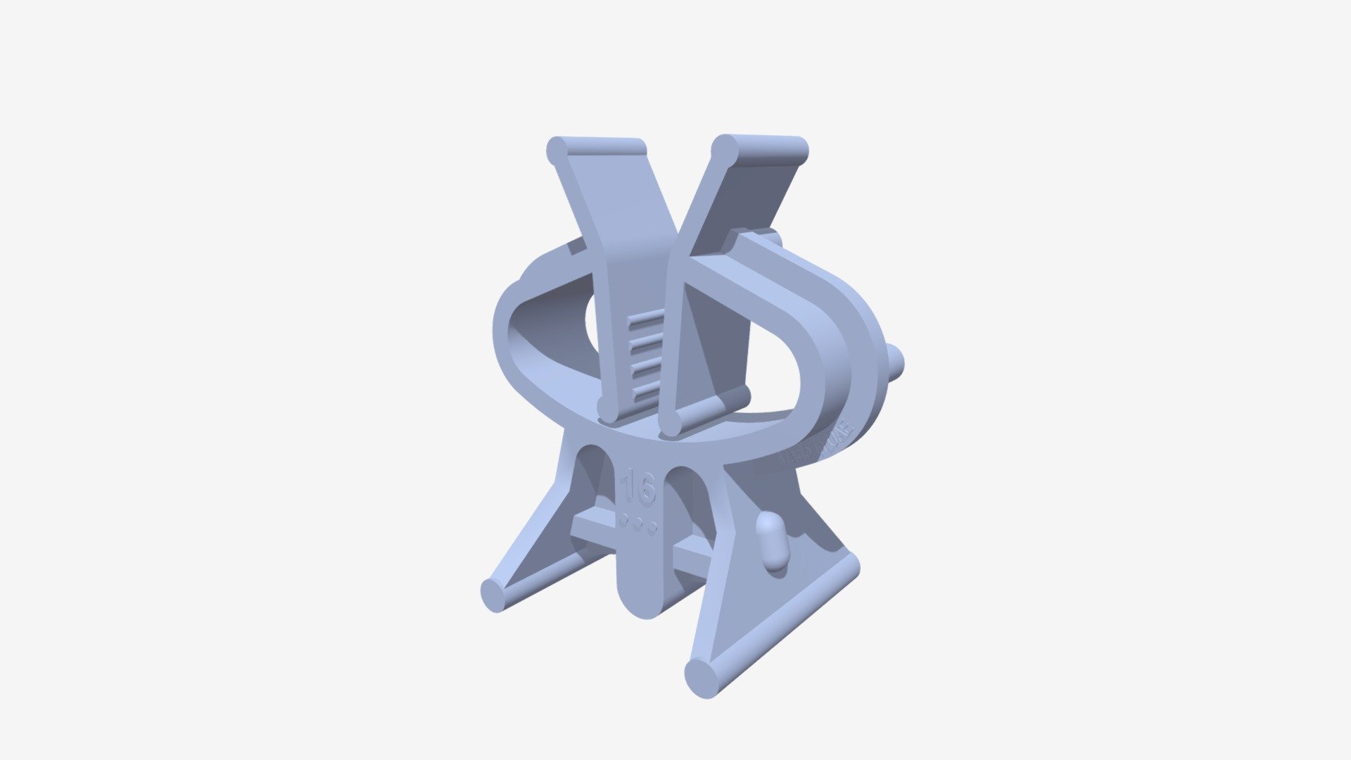 16mm Clip Spacer — Sketchfab embed 3D viewer
