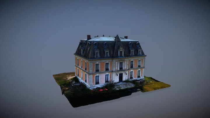 Chateau Herbeville © Droning 3D Model
