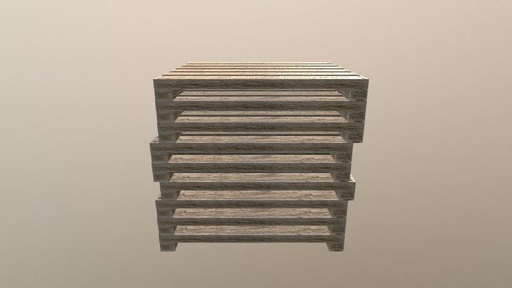 Pallet 3D Model