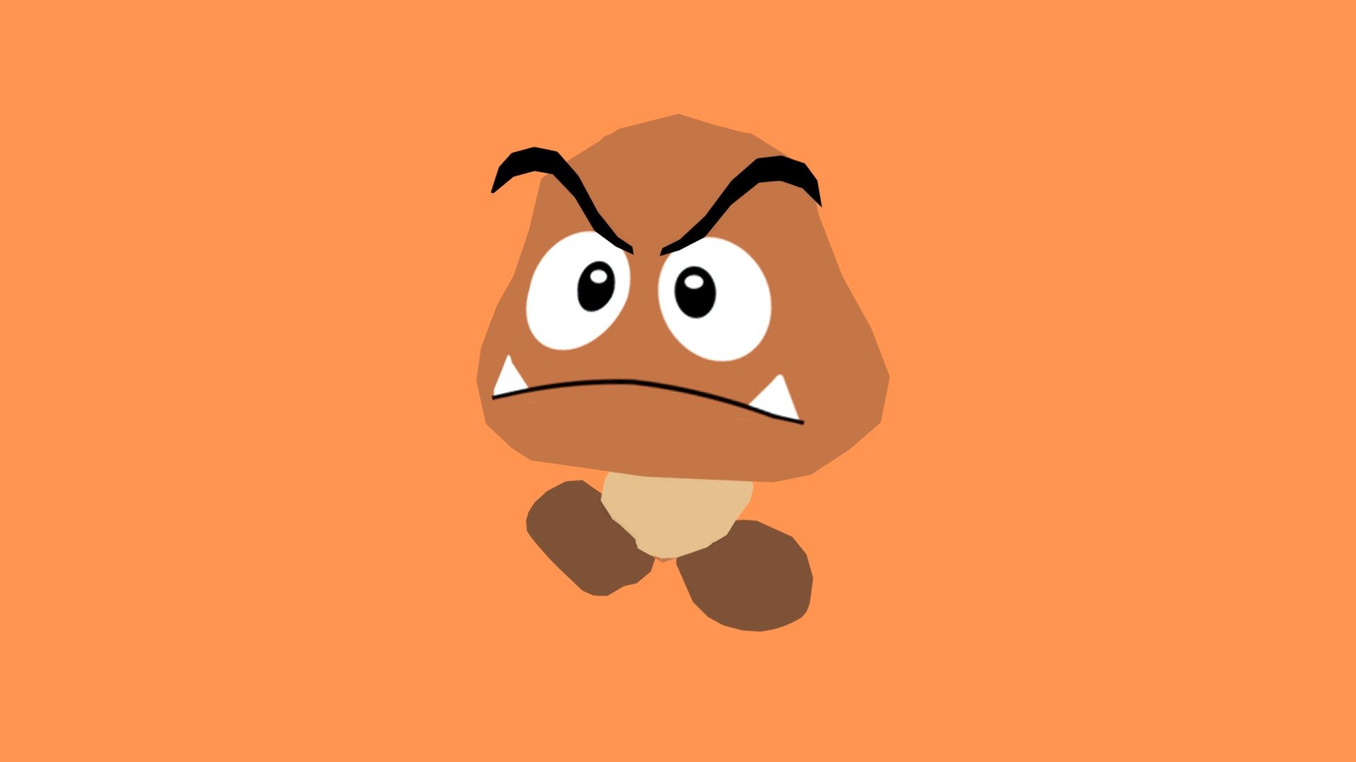 #2 - Goomba - 3D model by Anderson.Torres [decc7c4] - Sketchfab