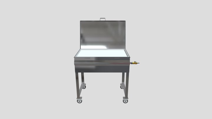Bakpia Cake Oven 3D Model
