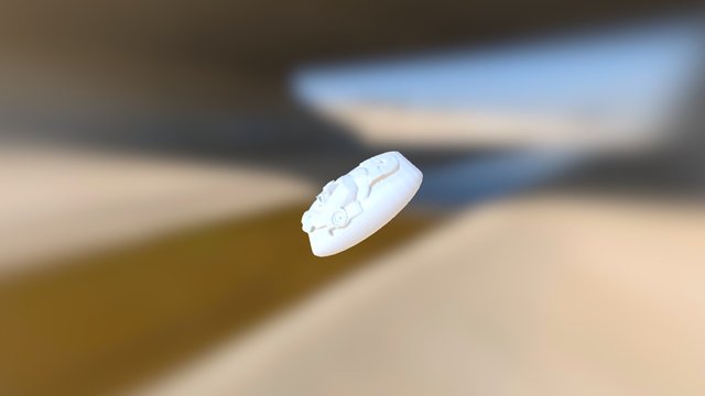 Cabeza Maya 3D Model