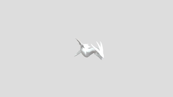 ICE DRAGON LEVIATHAN (fanmodel!!) 3D Model