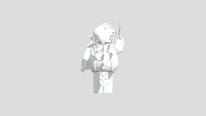 My roblox avatar 3D Model
