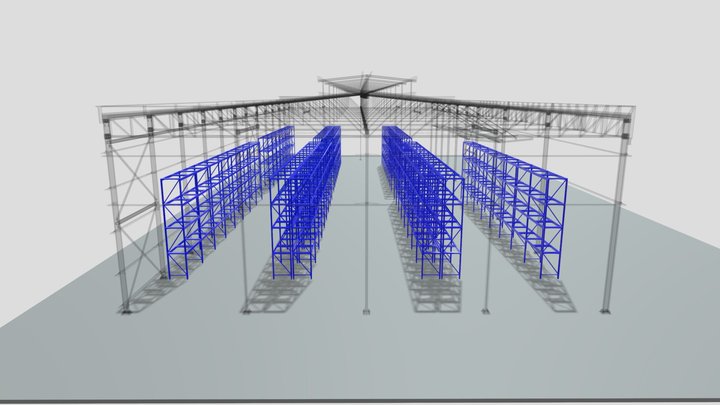Inspeção Porta Palete - P-22-2020 3D Model