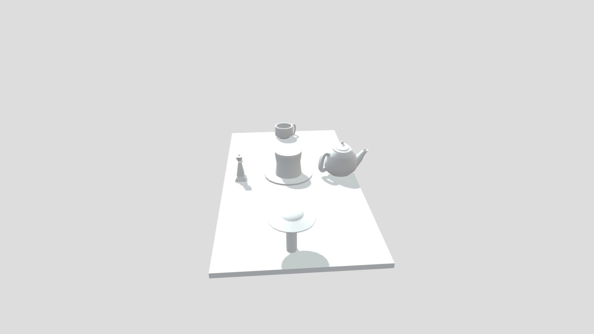 Five objects modeling - 3D model by Jucel-Gentica [decfea1] - Sketchfab