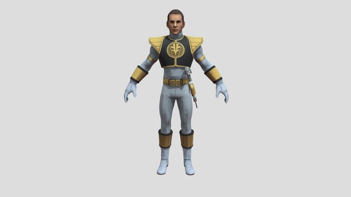 Tommy White Morphin Ranger - Power Rangers 3D Model