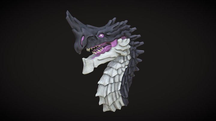 Mountain Dragon (WIP) 3D Model