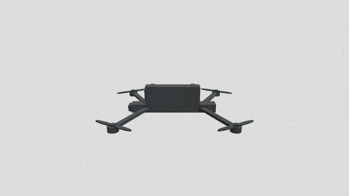 FPV Drone 3D Model