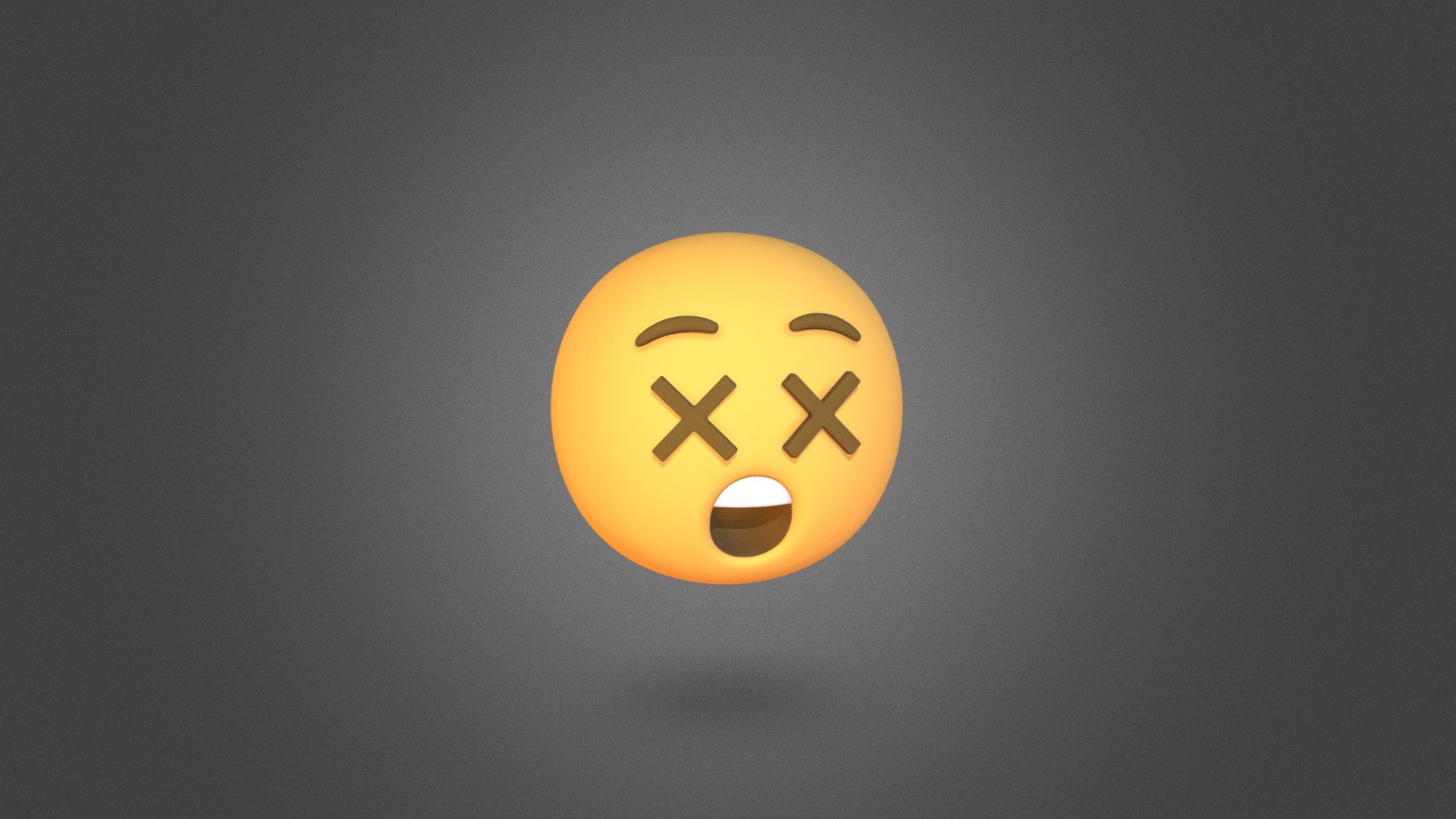 Face with Crossed-Out Eyes Emoji - Buy Royalty Free 3D model by ...