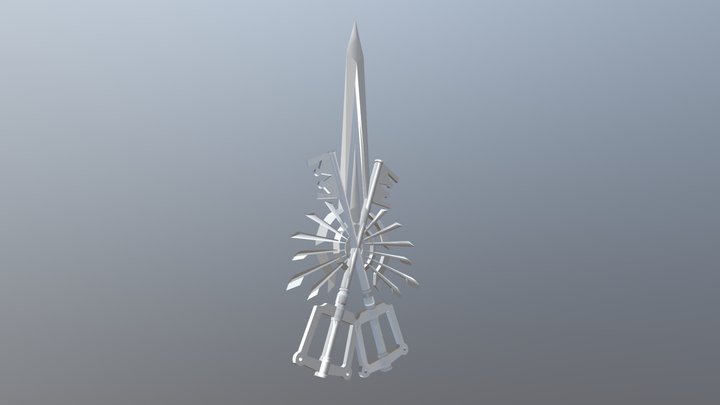 χ-Blade 3D Model