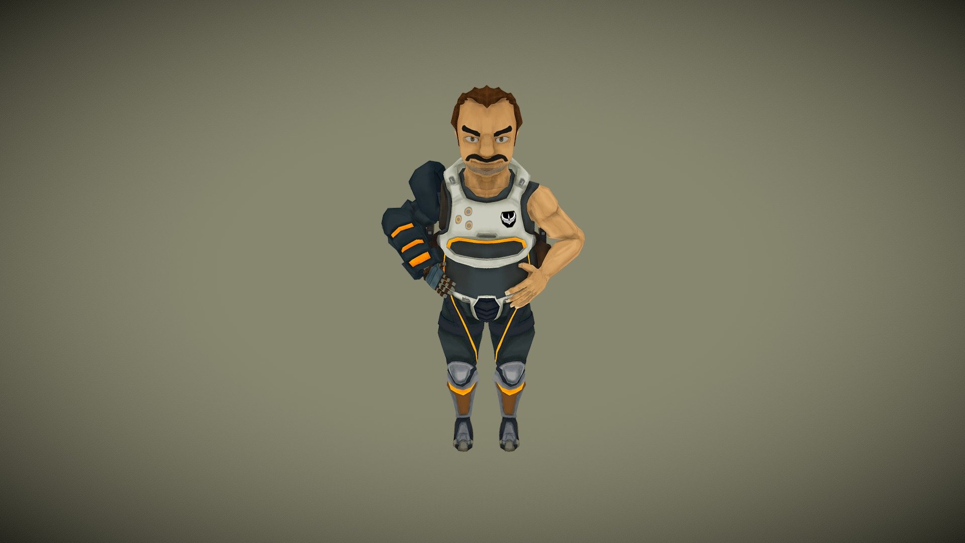 AngusIronArm — Sketchfab embed 3D viewer