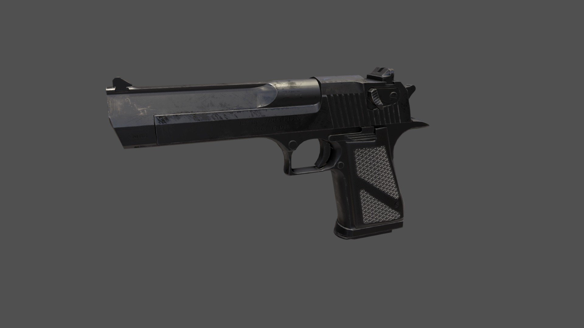 Desert Eagle .50AE - 3D model by TymeK_ZKH [ded2445] - Sketchfab