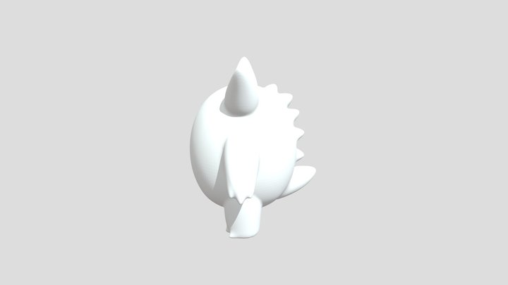 Ghost Pokemon Gengar 3D Model