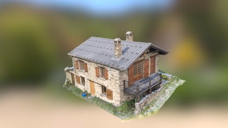 Chalet Savoyard 3D Model