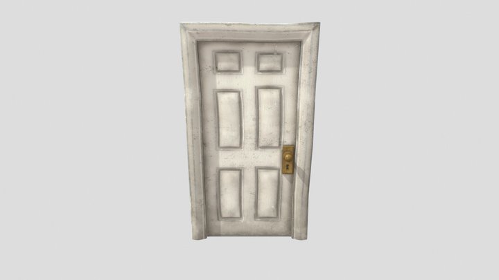 Door Stylized 3D Model