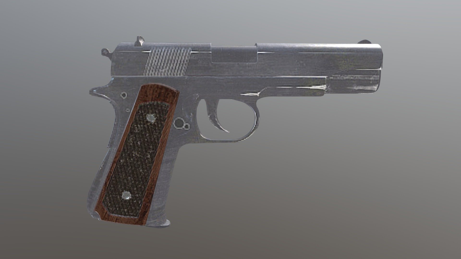 Resident Evil 7 Biohazard M19 Handgun - Download Free 3d Model By 