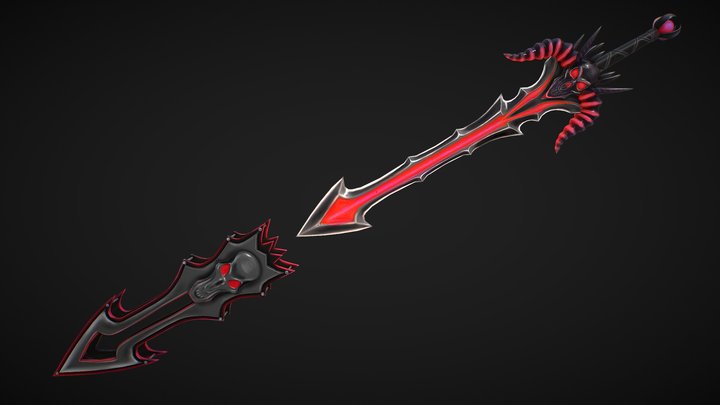 Runes_sword 3D models - Sketchfab