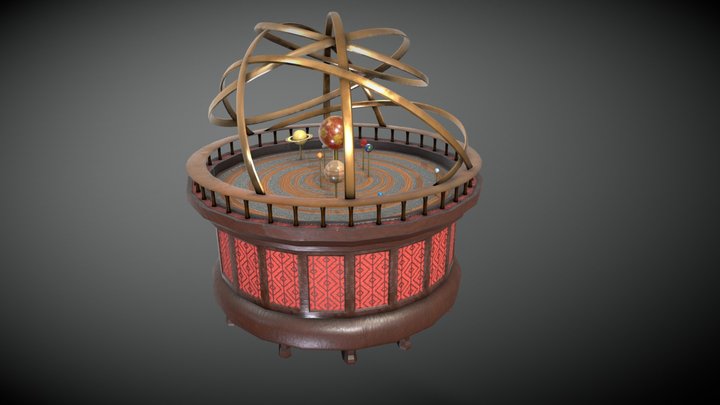 Grand Orrery worldskills 2025 practice 3D Model
