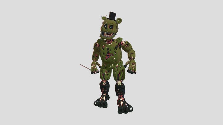 Fred Trap By Springreg FBX 3D Model