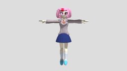 Natsuki - Download Free 3D model by AmandaNerd (@baricustom) [7a432a2 ...