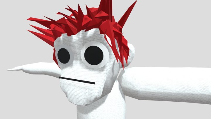 MOOPS PLAYERMODEL! 3D Model