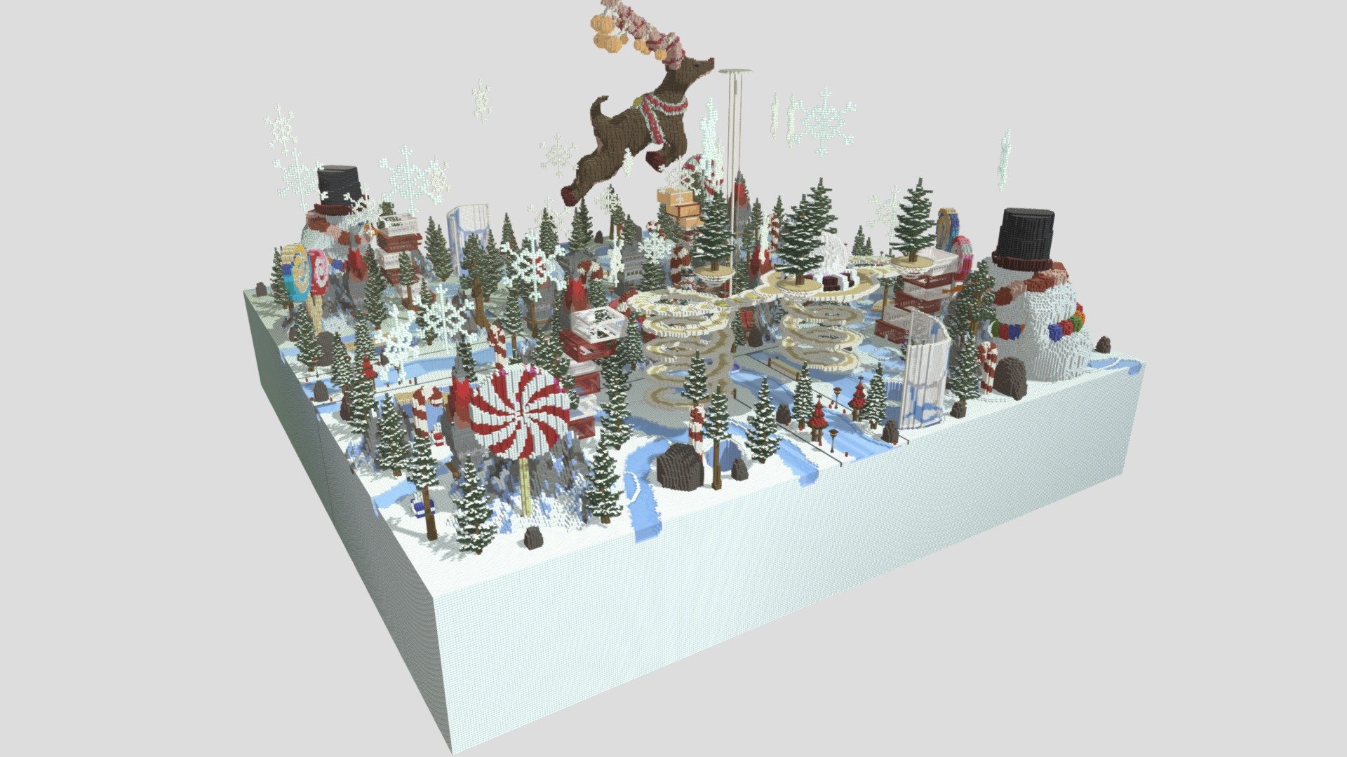 KitMap Spawn + Warzone - CHRISTMAS Theme - 3D model by AstrumProjects ...