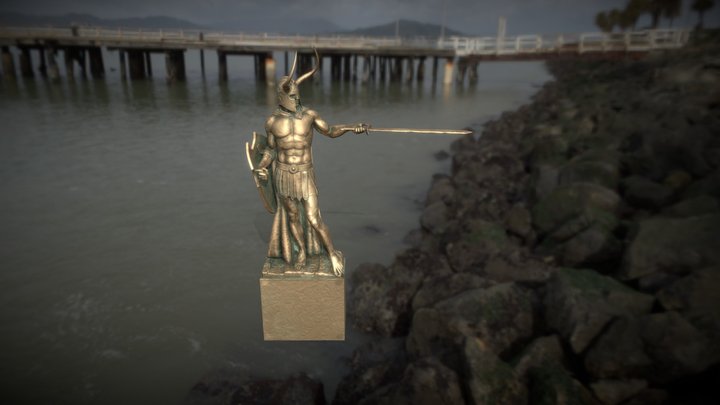 Escultura Para Videojuego 3D Model