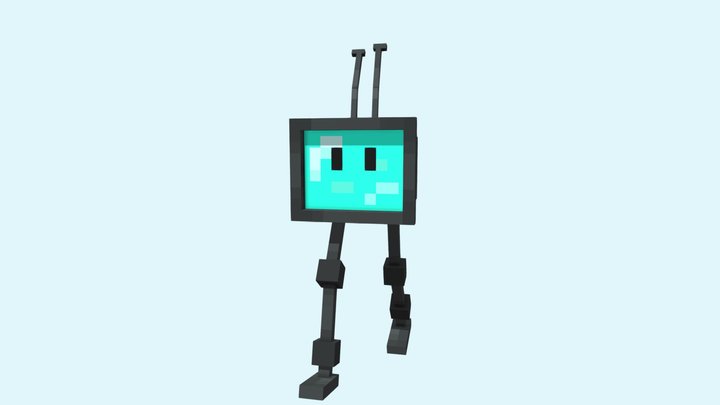 Happy TV 3D Model