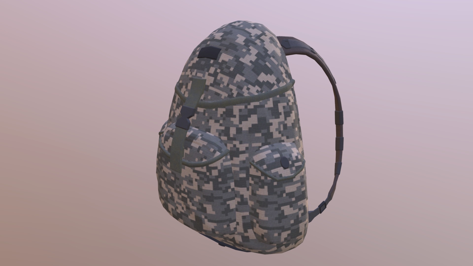 Backpack for the game "Trying or Dying"