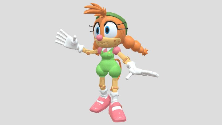 Belle The Tinkerer 3D Model