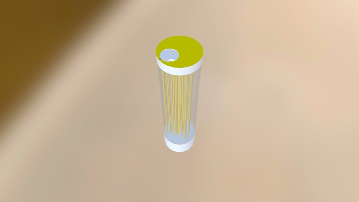 Poppy Canister 3D Model