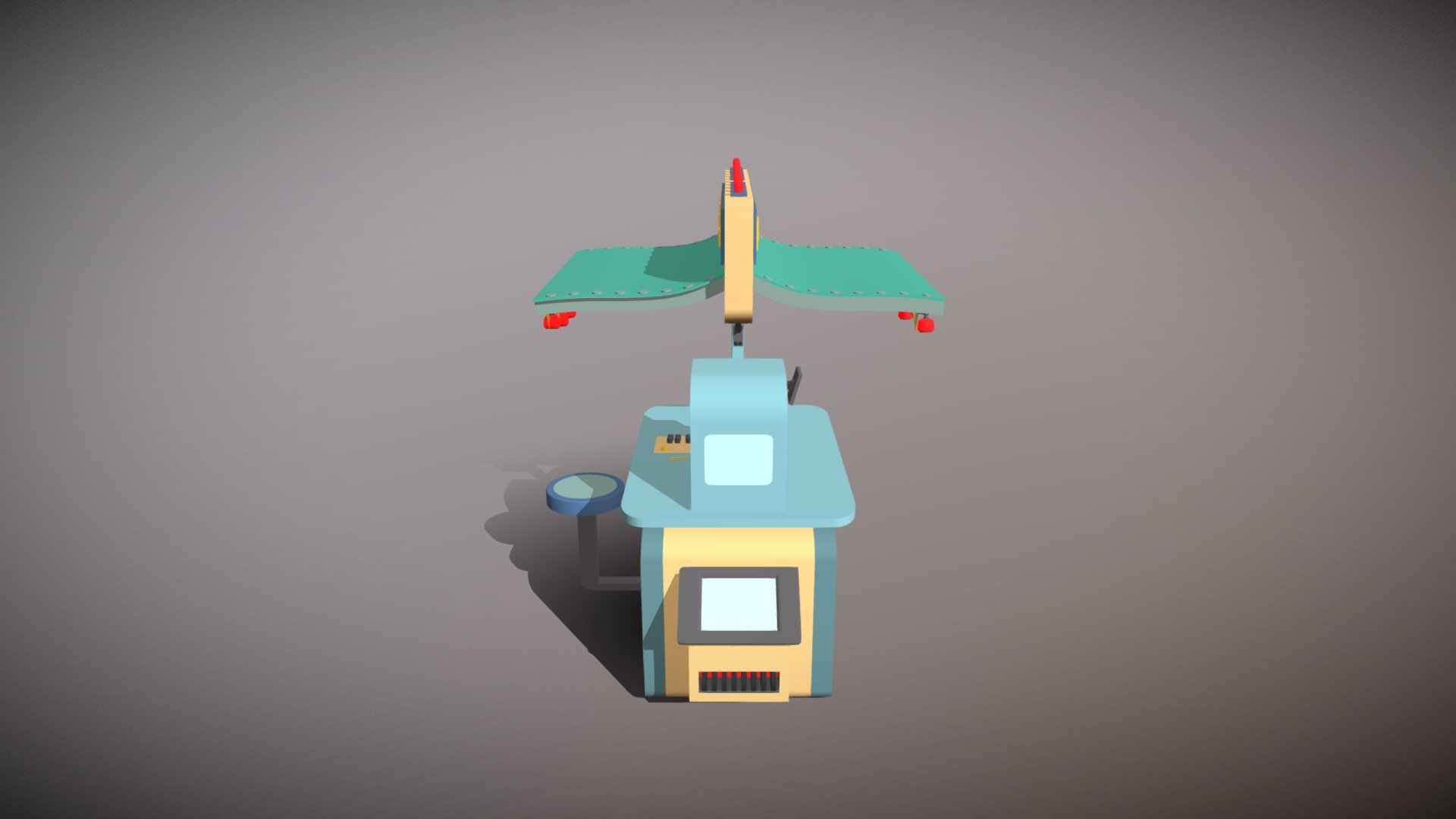 sci-fi bar [xyz:h/w] — Sketchfab embed 3D viewer