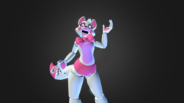 [vrchat] Rigged fnaf animatronic base 3D Model