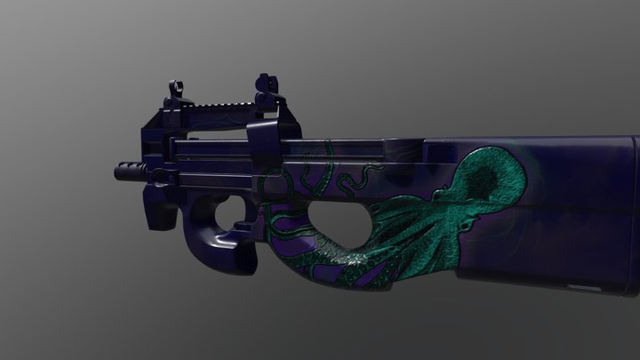 p90 3D Model