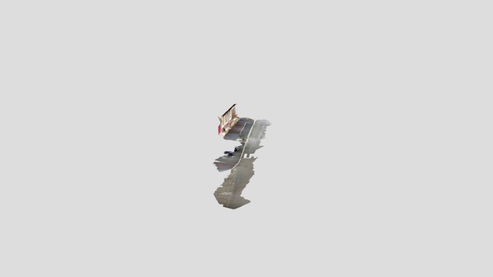 House in a village 3D Model