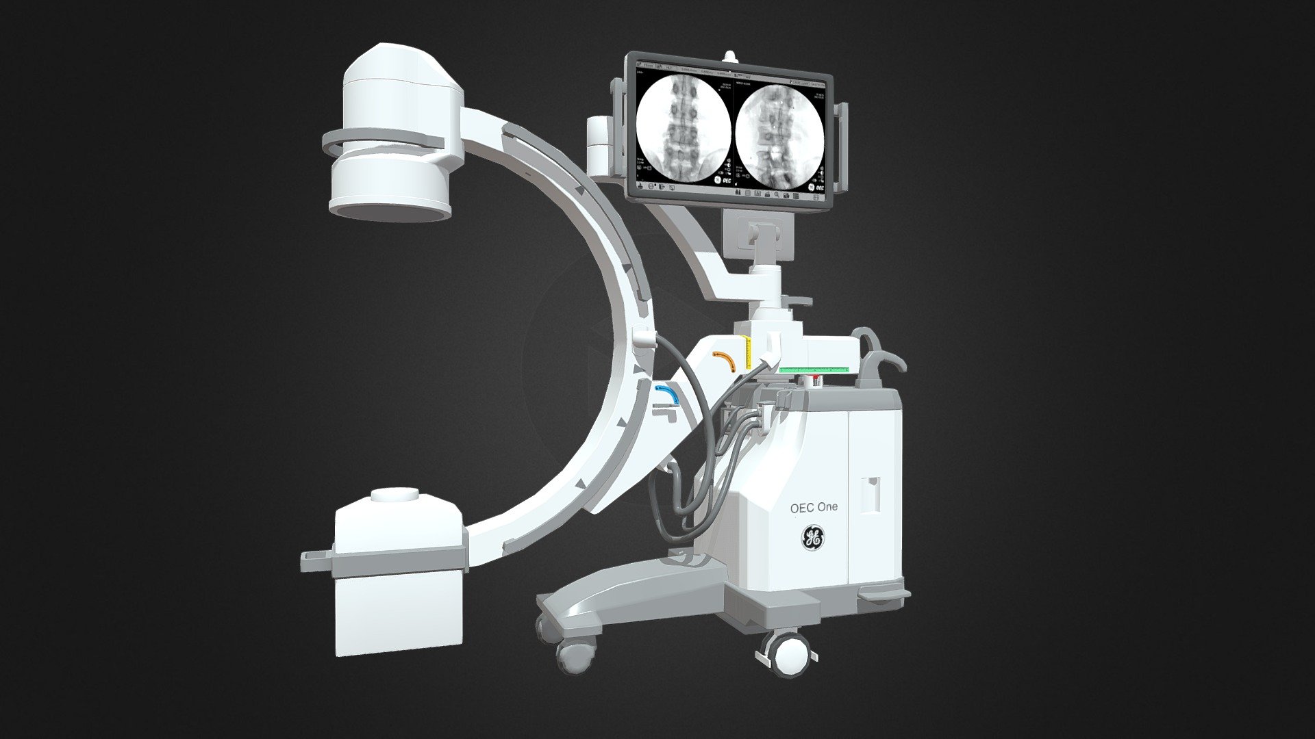 OEC - One Medical Monitoring - 3D model by Ahmed Ragab (@Ahmed_Ragab90 ...