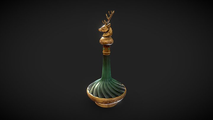 Potion of Animal Speaking from Baldur's Gate 3 3D Model