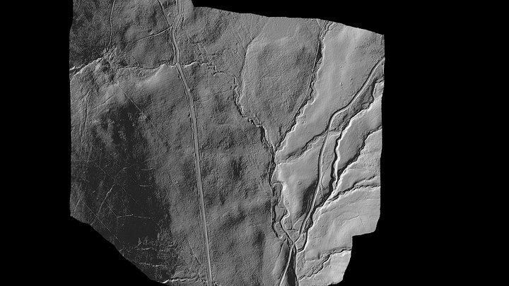 Maen Llia landscape - untxtx 3D Model